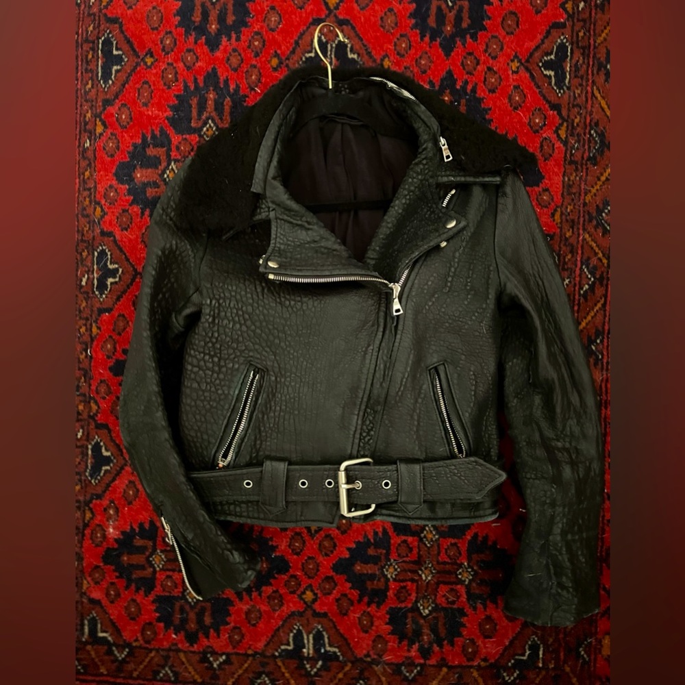 Reformation Leather Jacket